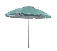 Marbueno Marbueno Summer 10474 Parapluie Acier Ø220 cm Nylon Bleu Vert Jardin Piscine Plage