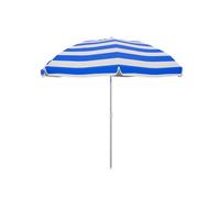 Marbueno Parasol Polyester Aluminium avec Housse Bleu Foncé 160 cm Jardin Piscine Plage MARBUENO SUMMER 10216AO