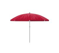 Marbueno SUMMER 10110R Parapluie Oxford Aluminium 200 cm Rouge avec Housse
