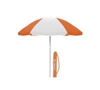 Marbueno SUMMER 10349N Parasol Oxford Acier Orange 220 cm Jardin Piscine Plage