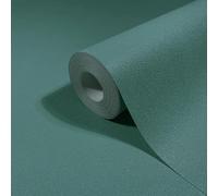 marburg Papier peint autocollant vert uni aspect structuré pour mur et meubles Film autocollant 6,00 x 0,53 m