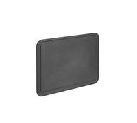 Marcato Clever Board L, planche à découper noire, matériau résistant, 40 x 30 x 1,5 cm, facile à nettoyer, design élégant