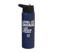 Marchandise amusante du Taureau | Superbe design de signe du zodiaque Stainless Steel Insulated Water Bottle
