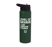 Marchandise amusante du Taureau | Superbe design de signe du zodiaque Stainless Steel Insulated Water Bottle
