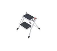 Marche pied 2 marches pliable antiderapant en acier Mini