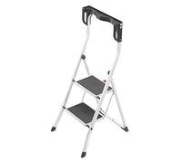 Marche Pied 2 marches Pliable en Acier Hailo Safety Plus | Marchepied garde corps Safety Plus
