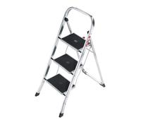 Hailo Marche-pied K30 3 marches pliant aluminium antidérapant