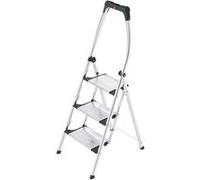 Hailo Marchepied LivingStep Plus - 3 marches - pliable en aluminium - 2,50 m