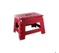 Marche pied pliable compact rouge