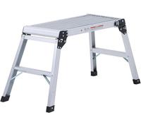 Marche Pieds Pliable - 45,2 x 17,1 x 79,7 cm - Léger et Compact - Sécurité et Praticité, Zones Difficiles - D-Work