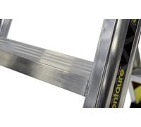 Marchepied ALPHA aluminium double accès 2x4 marches CENTAURE - 651604