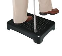 Marchepied d'intérieur - bas | 9 cm de hauteur antidérapant pour plus de sécurité, petit marchepied empilable avec base stable, support intérieur et extérieur pour adultes et personnes âgées, accès
