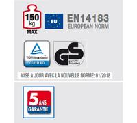 MARCHEPIED DOMESTIQUE JOKER 4 MARCHES - FACAL - JK-4
