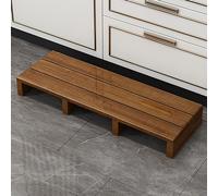 Marchepied en bois massif, plateforme antidérapante, repose-pieds léger pour lits hauts, banc à chaussures en pin durable, convient pour une utilisation en intérieur et en extérieur