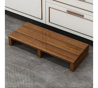 Marchepied en bois massif, plateforme antidérapante, repose-pieds léger pour lits hauts, banc à chaussures en pin durable, utilisation en intérieur et en extérieur, hauteur