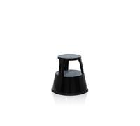 HJH Office Tabouret marchepied TIO-M II métal – pied éléphant certifié TÜV – H 42 cm – 150 kg – Noir