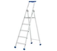 Marchepied Maxibat TUBESCA - 6 marches - 2m19-2375106 | Hauteur d'accès maxi 3,36 m, Hauteur plancher 1,36 m, Reposes pieds aluminium injecté moulé, Articulations nervurées