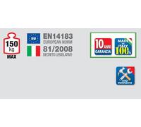 Marchepied pliable 3 marches FACAL FERMO 1.15 m - F4