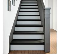 Marches d'escalier en chêne massif - vidaXL - 80x25x2 cm - Marron foncé - Lot de 2 - Polyvalent - Facile à nettoyer