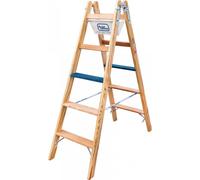 Marches en bois ERGO Plus 2x5 marches - Echelle 1,53m 2105-7