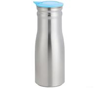 Marchfunny Carafe à eau froide en acier inoxydable de 1000 ml pour le café ou le thé à la maison ou à l'hôtel avec large goulot facile à nettoyer et fonction de versement contrôlée (bleu)