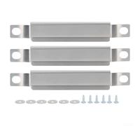 Marchfunny Lot de 4 diffuseurs de chaleur pour barbecue 41 cm de long x 10 cm de large pour Outback 2 & 3, Hunter, Trooper, Saracen, Saphir, 4 brûleurs, Ultra Chef (XH00417)