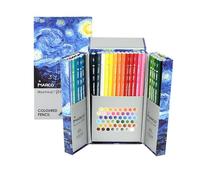 Marco Crayons de couleur premium pour adultes, 48 couleurs en bois et huile, qualité pour la peinture et le dessin