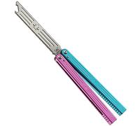 MARCOLO New Fliper C116 Poignée de canal intégrale en aluminium avec système de bushings efficace assorti à une raclette en cuivre, décapsuleur avancé bleu et rose
