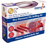 MARCRIST Diamant Carrelage Kit de perçage à sec PG750X 4 pièces