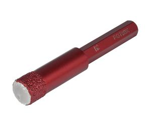 Marcrist PG750X Foret diamanté Foret à carrelage à queue hexagonale Foret à sec ø 14 mm