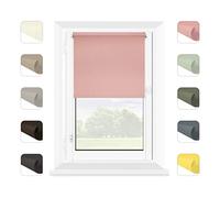 MARDOM Stores Enrouleurs pour Fenêtres sans Perçage Rose poudré 150 x 100 cm - Stores Enrouleurs Klemmfix - Mini-Stores Enrouleur pour Fenêtres sans Perçage