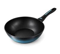 MARE Poêle Wok Induction en Acier Forgé 26 cm, Antiadhésif sans PFOA, Tous Feux
