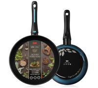 MARE Set 2 Poêles Induction en Acier Forgé 20-24 cm, Antiadhésif sans PFOA Mare Briebe