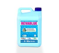 Mareva Produit traitement antialgues piscine REVABLUE bidon 5L