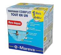 MAREVA - Traitement complet Mareva Rev-Aqua 1 mois - piscine 30-60 m3 (Revaqua) - Lot de 2