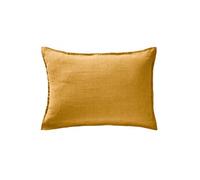 MARGAUX - Taie d'Oreiller 50x70cm Lin Lavé Coloris Miel -