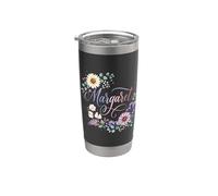 Marguerite Flower Gobelet isotherme en acier inoxydable double paroi