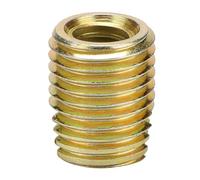 Marhynchus 20Pcs inserts filetés accessoires de matériel d'insertion de filetage auto-taraudeur en acier au carbone 302(Intérieur M6 * 1.0 Extérieur M10 * 1.5)