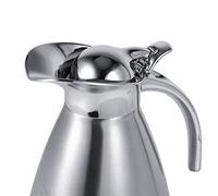 Marhynchus Cafetière en Acier Inoxydable, Pichet Isotherme à Double Paroi, 1,5 L, 2 L pour la Cuisine du Bureau à Domicile (1.5L)