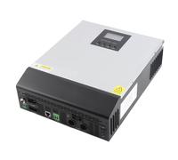 Marhynchus Chargeur d'Onduleur Solaire Onduleur Hybride à Onde Sinusoïdale Pure 24 V CC à 230 V CA 3 000 VA 2 400 W avec Contrôleur PWM 50 A Surtension 6 000 VA pour Utilisation Domestique Hors