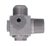Marhynchus Clapet Anti-retour de Compresseur d'air, Type à Piston en Fer, Outil de Connecteur de Tube de Valve Unidirectionnelle pour Compresseurs d'air, Matériau en Fer pour le Remplacement et