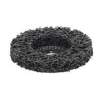 Marhynchus Disque à Décaper Roue de Décapage de Peinture Noire Disque Abrasif en Carbure de Silicium de 3,9 Pouces Forte Résistance à l'eau Faible Bruit pour l'élimination de la Rouille sur la