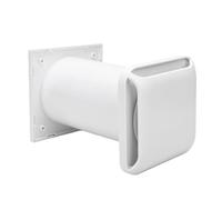 Marhynchus Entrée D'air Passive 4,33 Pouces, Grille Murale avec Conduit Télescopique et Filtre intégré pour Solution de Ventilation