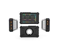 Marhynchus Étui en Silicone pour Oscilloscope, Coque en Silicone Noir avec Support, Housse de Protection Haute élasticité 105 X 62 X 20 Mm pour Mini Oscilloscope DS213, Utilisation sur Table Portable