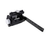 Marhynchus Guide D'affûtage Réglable pour Ciseau à Bois (BLACK) | Alliage D’aluminium, Réglage Précis de L’angle, Conception à Rouleau pour un Mouvement Fluide, Compatible avec les Lames de