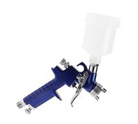 Marhynchus Mini Pistolet Pneumatique Pistolet de Pulvérisation d'air à Alimentation par gravité 125 ML Buse de 0,8 Mm 1,0 Mm 3,0 Bar pour Les Utilisateurs de Retouches de Meubles de Peinture de