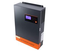 Marhynchus Onduleur Solaire 5500W, MPPT 80A 48V Onde Sinusoïdale Pure pour | Boîtier en Acier laminé à Froid, Plage MPPT 120V-450V, Compatible Réseau 230V/générateur, Protection contre les surcharges.