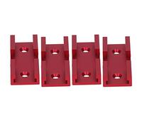 Marhynchus Pièces d'intersection de Voie en T, Connecteur de Goulotte Transversale de Voie en T en Alliage d'aluminium, Kit de Transversale Coulissante Lisse de 80 Mm X 30 Mm pour les Pinces de