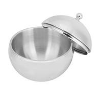 Marhynchus Seau à Glace en Acier Inoxydable, Refroidisseur à Vin à Champagne à Double Paroi 2 L avec Couvercle, Récipient à Glace isolé de Grande capacité de 18 Cm pour les Fêtes de Mariage, les et