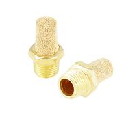 Marhynchus Silencieux Pneumatique G1/8, 25 Pièces, Filtre Anti-bruit avec Filetage Externe pour Vannes, Cylindres, Outils Pneumatiques